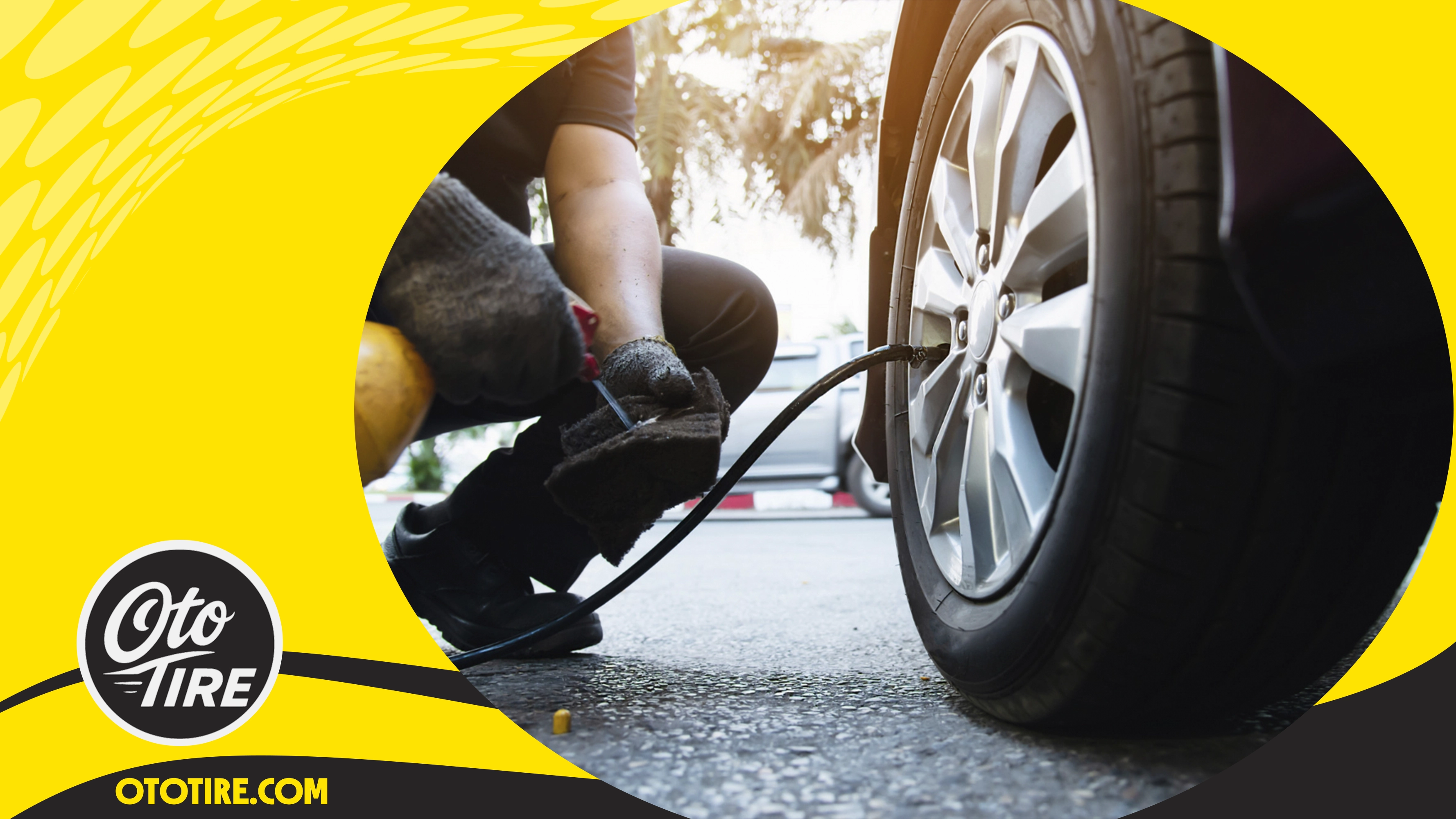 فشار باد تایر